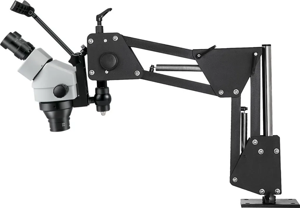 Microscope de gravure pour bijoux 7X-45X avec support flexible réglable