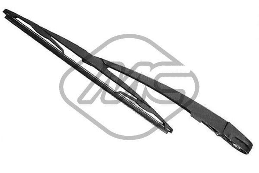 Metalcaucho Heckscheibenwischer + Arm Hinten für RENAULT Captur (J5, H5) 350mm