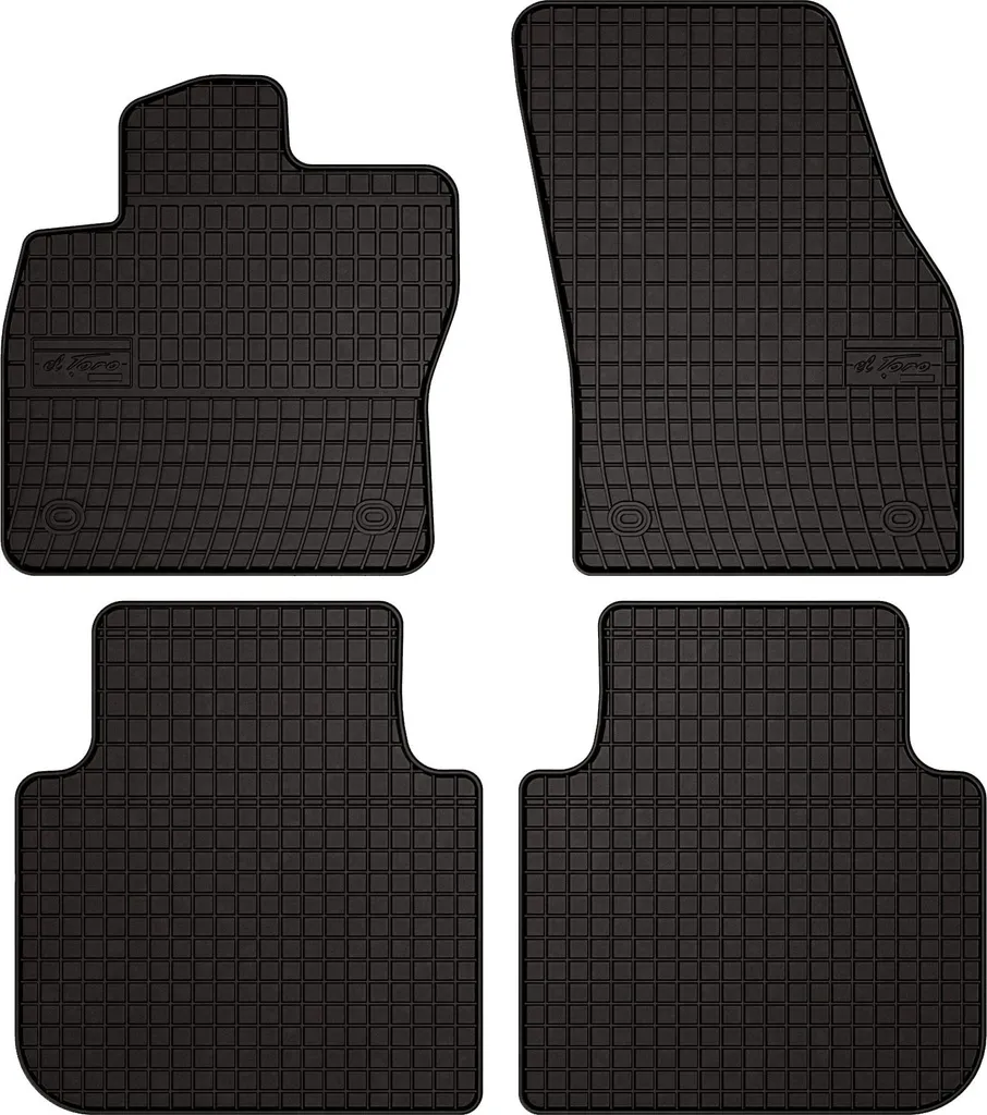 Tappetini Off-Road Gomma Skoda Kodiaq | Set 4 pz per Crossover