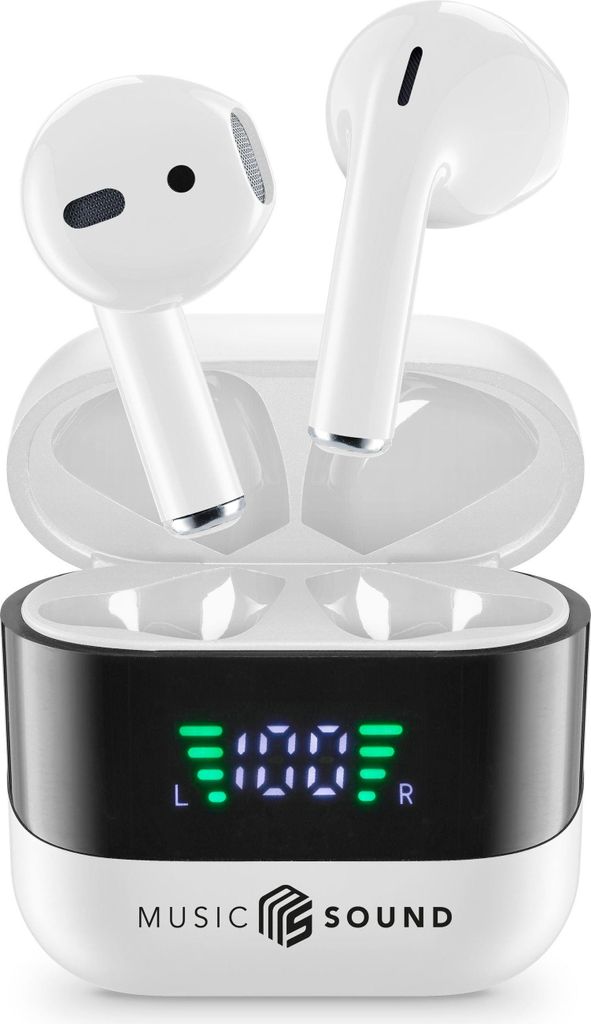 CellularLine Music & Sound Bluetooth Earphones Spark White (61058) In-Ear Kopfhörer