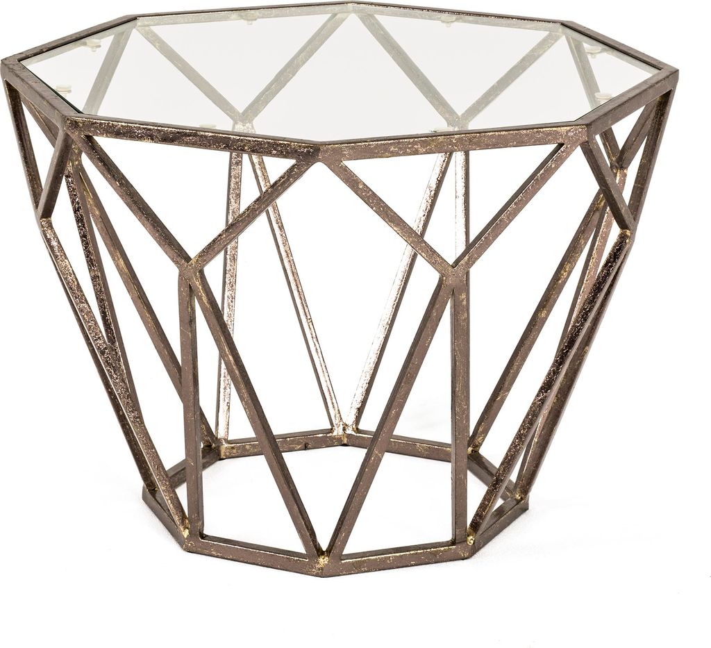 HAKU Beistelltisch Couchtisch bronze - Metall, Produktbild 