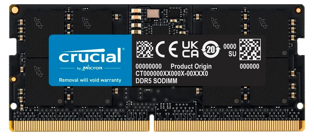 Crucial DIMM 16 GB DDR5-5600, Arbeitsspeicher Produktbild 