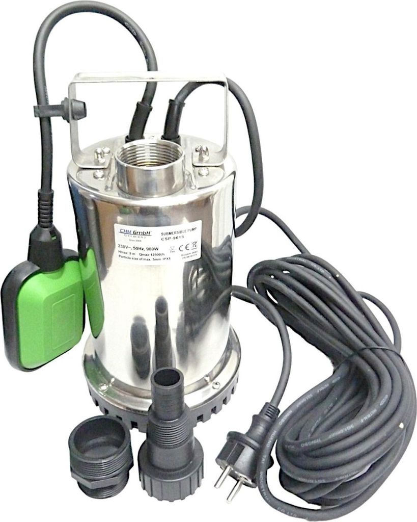 Produktbild von CHM GmbH ® Kreiselpumpe Edelstahl 11 Bar Druck 8600 L/h