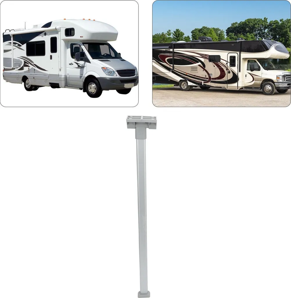 Pied de table rabattable 700mm : gagnez de la place en camping-car - 3