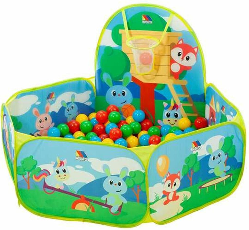 Míčový park s 25 barevnými míčky v balení Obrázek produktu 