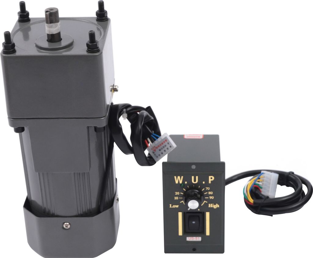 AC 220V 90W Getriebemotor mit Drehzahlregler+Halterung 20K Produktbild 5