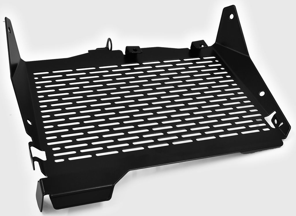 ZIEGER Kühlerabdeckung kompatibel mit Yamaha Ténéré 700 schwarz