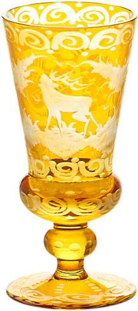Likörglas "Yellow Queen" (40ml)