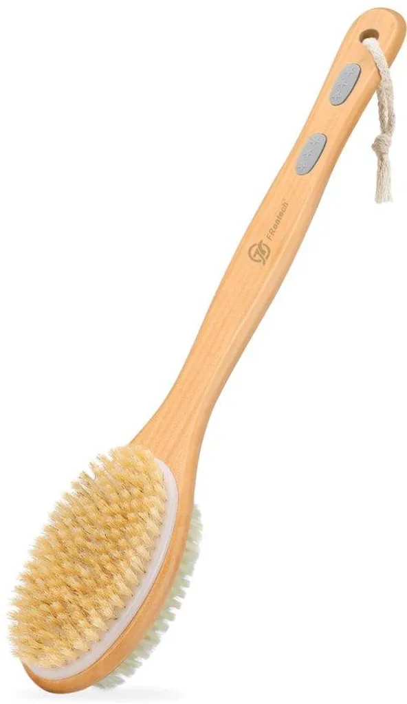 Brosse de douche anti peau morte long manche pour un dos impeccable