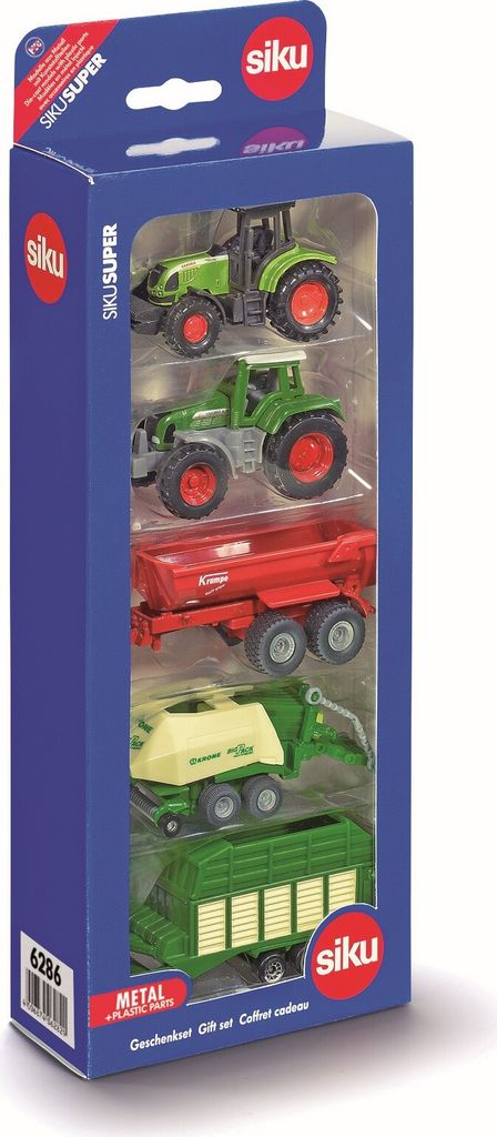 Siku Geschenk-Set 7 TRAKTOR 5tlg  #6286  ; 6286 Produktbild 6