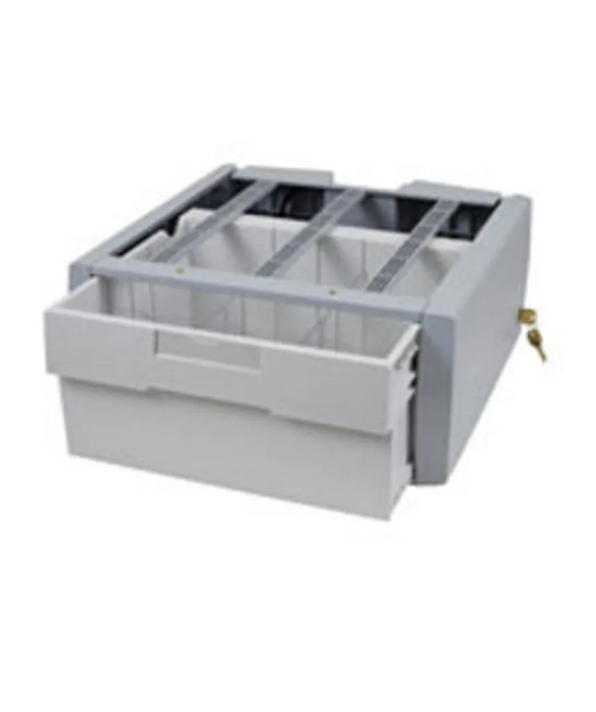 Ergotron Tiroir de Rangement Supplémentaire Single Tall pour Chariot Médical