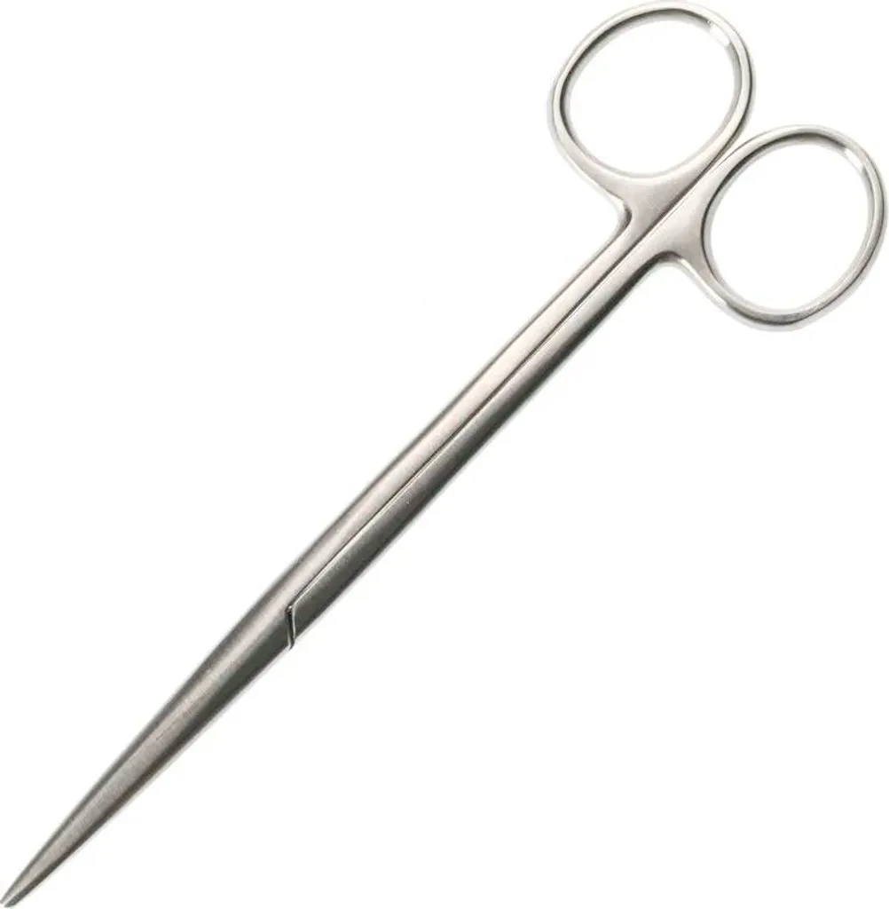 Ciseaux Nelson-Metzenbaum 16 cm en acier inoxydable à lames droites