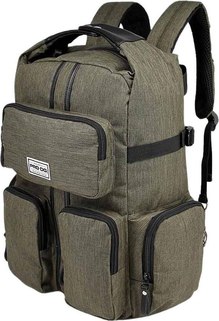 Dvoukomorový školní batoh Premium Army Green Urban 35x44x17 Obrázek produktu 