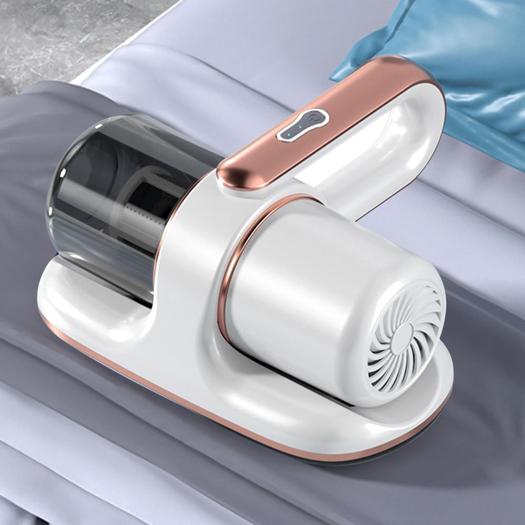 Handstaubsauger, 100W, entfernt 95% Aller Milben, 10000Pa, UV-C-Licht, Matratzenreinigungsgerät, Milbenstaubsauger, für Matratze Sofa, Wiederaufl...