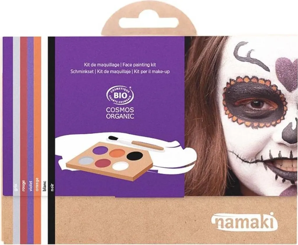 Maquillage Horror Show 6 couleurs haute couvrance pour visage et corps