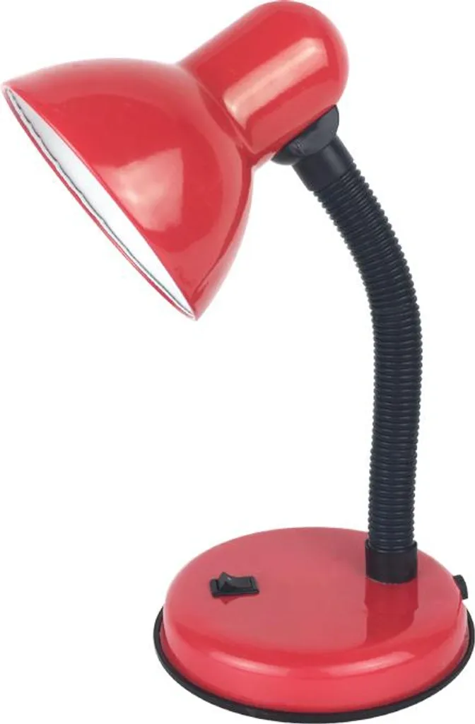 OFFERTA Lampada SOFI Rossa | Lampada Scrivania E27 Metallo Prezzo