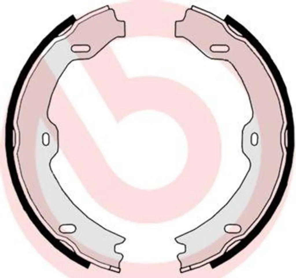 Mâchoires de frein Brembo S 50 519 haute résistance pour Mercedes-Benz