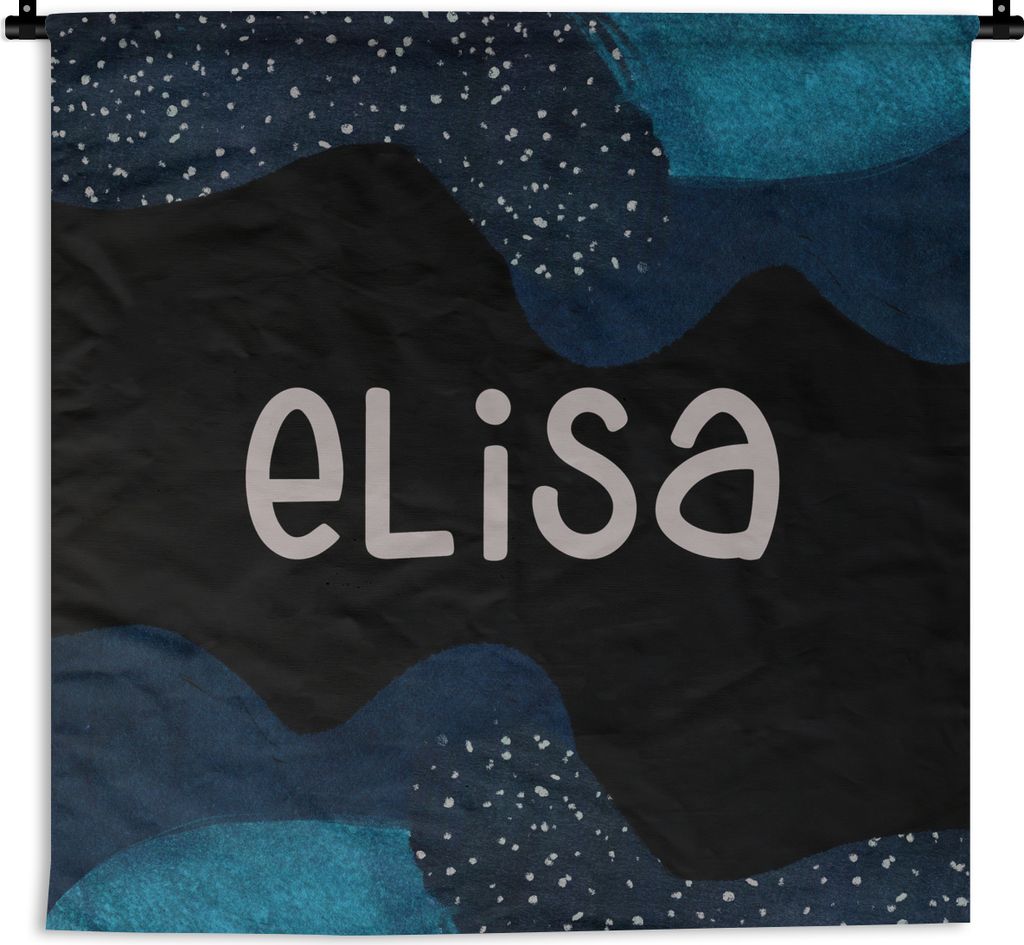 MuchoWow Wandteppich Wandbehang Elisa - Pastell - Mädchen 150x150 cm Tapisserie Dekoration Wandtuch - Wohnaccessoires - Modernes