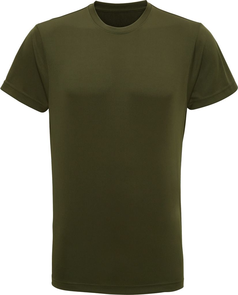 Tri Dri Herren Fitness T-Shirt, kurzärmlig RW4798 (M) (Olivgrün)