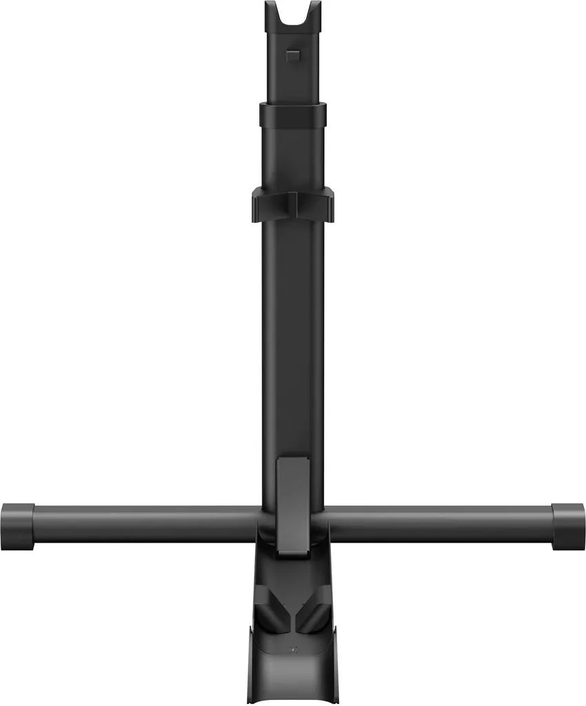 Support de rangement vélo au sol ajustable - Rack stable en acier noir