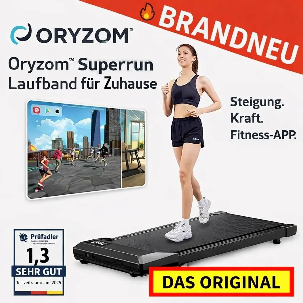 Tapis de course pour bureau et maison Oryzom entraînement assis