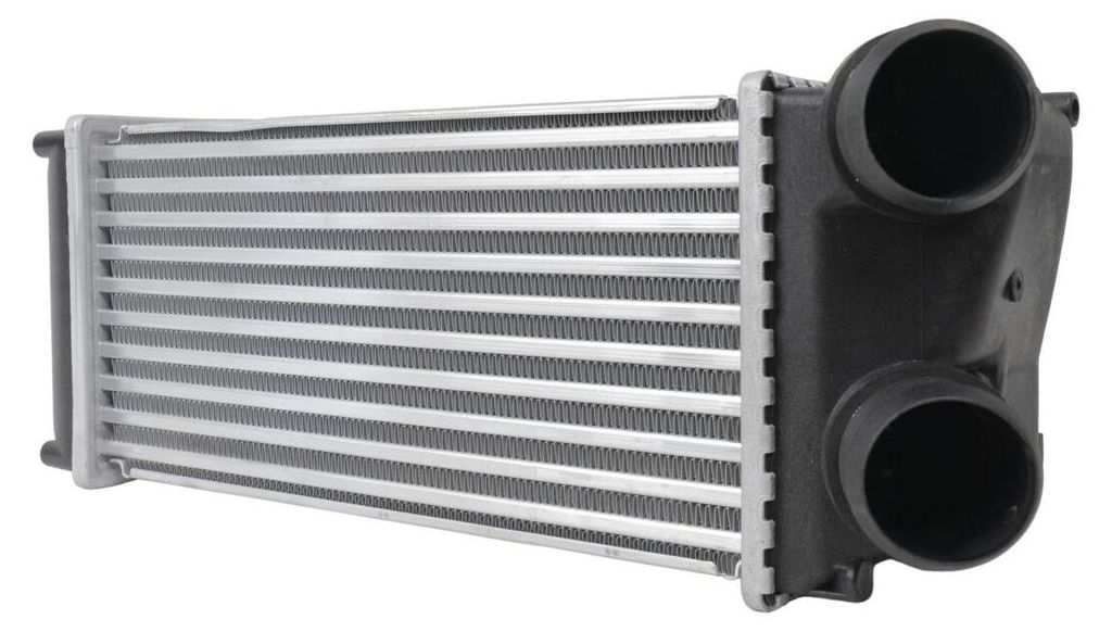 Ladeluftkühler Kühlrippen gelötet Alu 300 mm - 147 mm HELLA für u.a. CITROËN C4