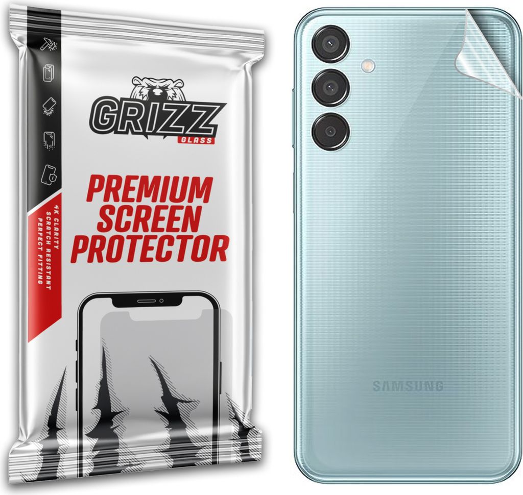 Folie für die Rückseite GrizzGlass UltraSkin für Samsung Galaxy M15