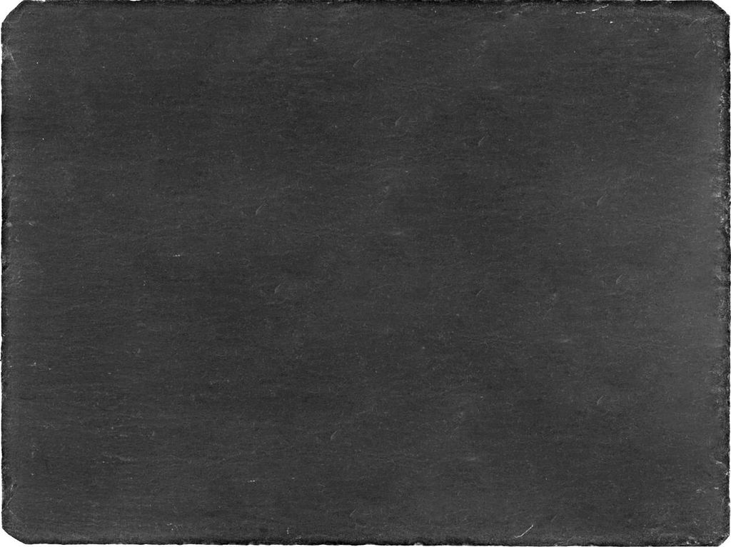 H&h Set mit 6 rechteckigen Schieferplatten cm 20x15x0,5 h