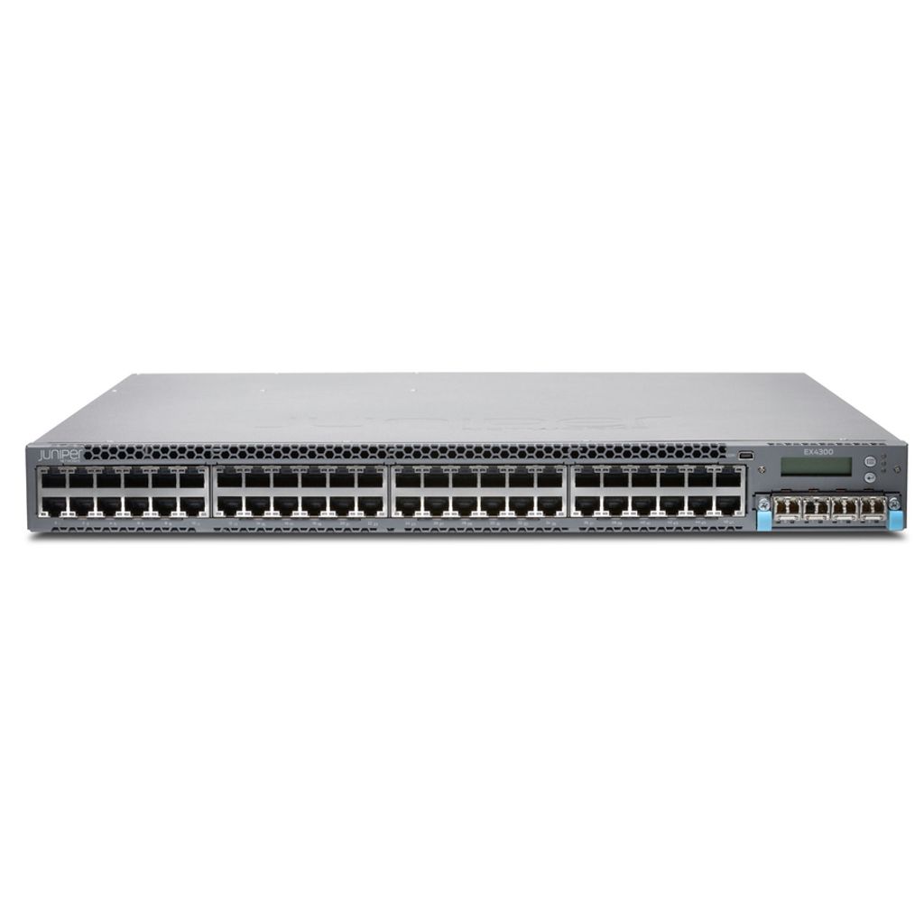 Juniper EX4300-48T Netzwerk-Switch Managed Gigabit Ethernet (10/100/1000) 1U Grau
