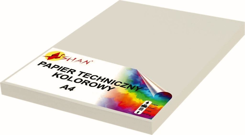 Technisches Papier A4 160g grau 50 Blatt