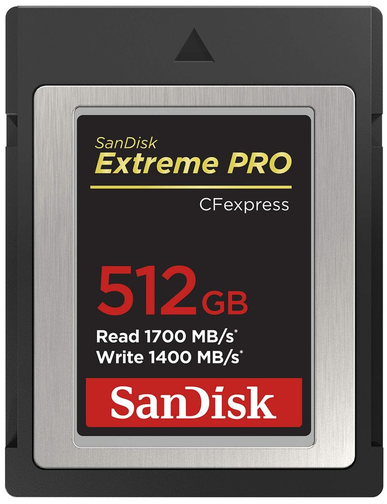 SanDisk SDCFE-512G-GN4NN, 512 GB, CFexpress, 1700 MB/s, Obrázek produktu 