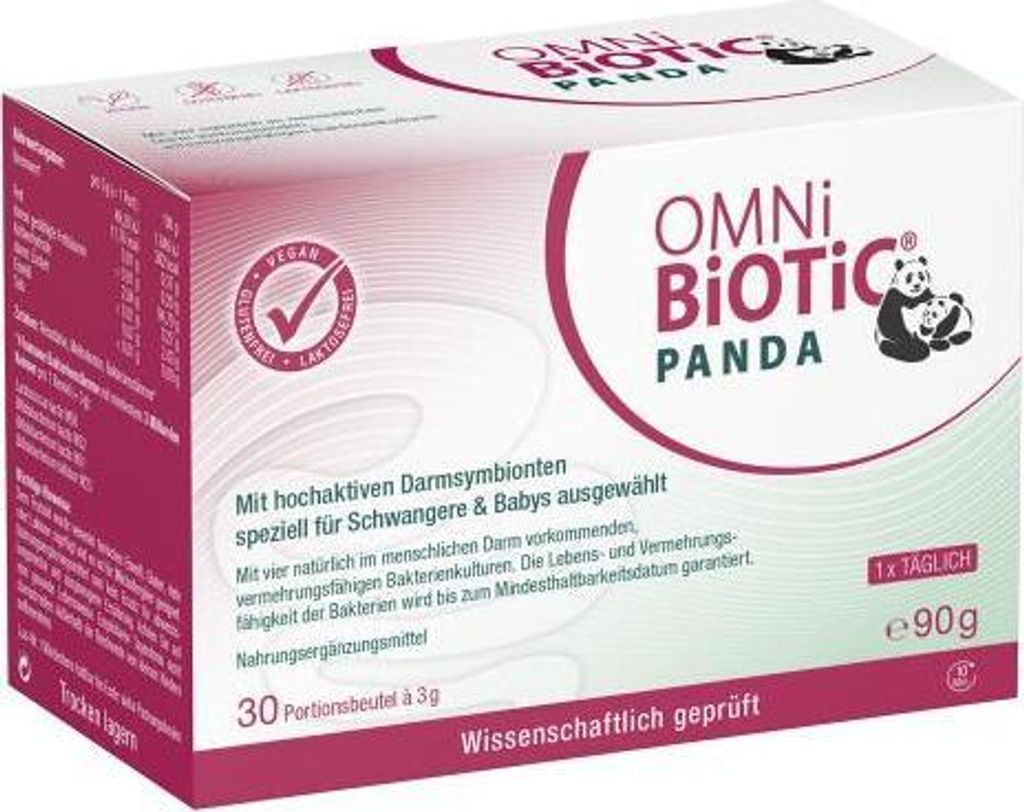 OMNi-BiOTiC Panda Portionsbeutel, 30 St. Beutel Produktbild 