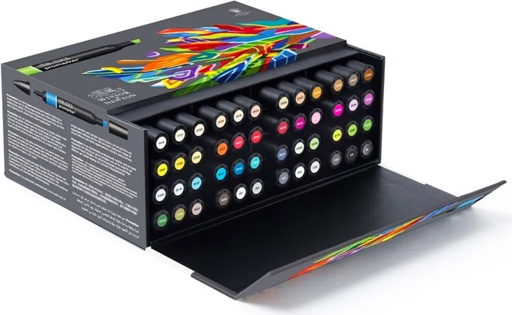 Winsor & Newton Promarker Essential Collection 48 Feutres à Alcool