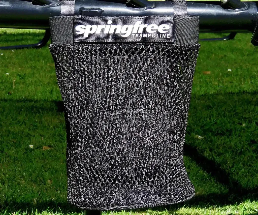 Poche de rangement robuste et résistante pour trampoline Springfree