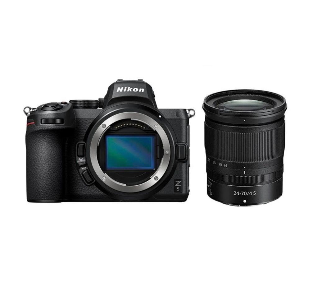 Nikon Z 5 24,3 MP, 6016 x 4016 Pixel, CMOS, 4K Ultra HD + NIKKOR Z 24-70 F/4 S