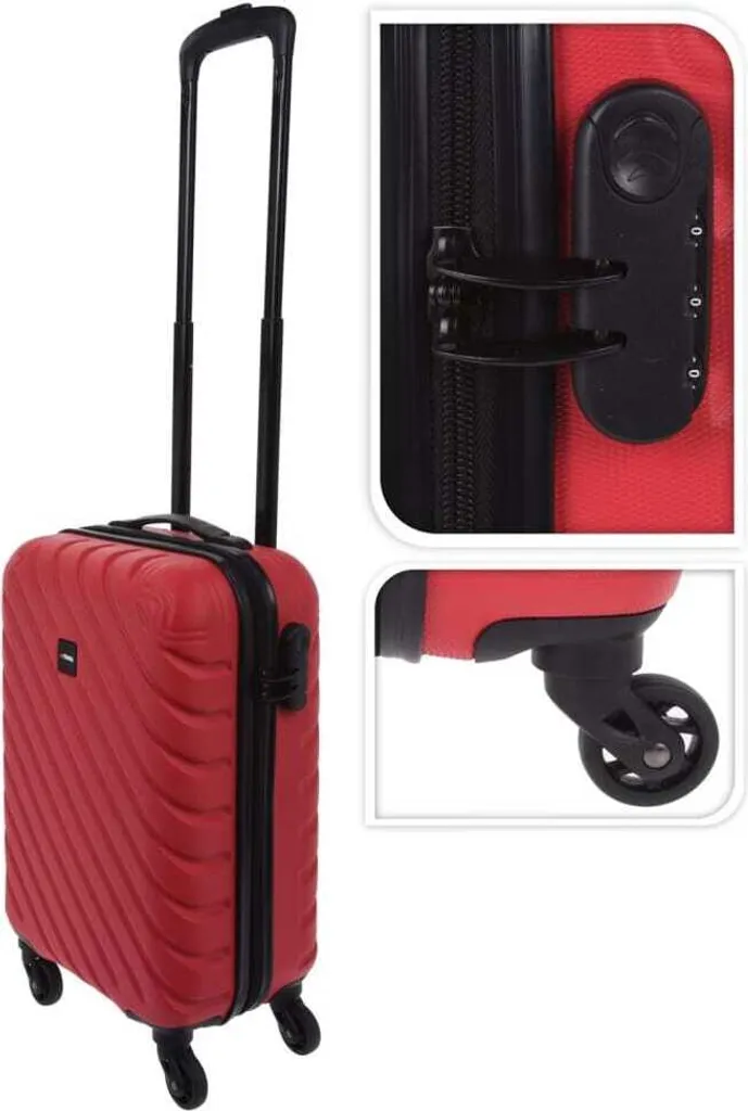 Valise de Voyage Week-end 28L ProWorld Rouge - Idéale Bagage à Main
