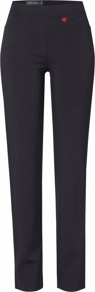Relaxed by TONI super bequeme Damen Jerseyhose in Schwarz, Slim Fit 19