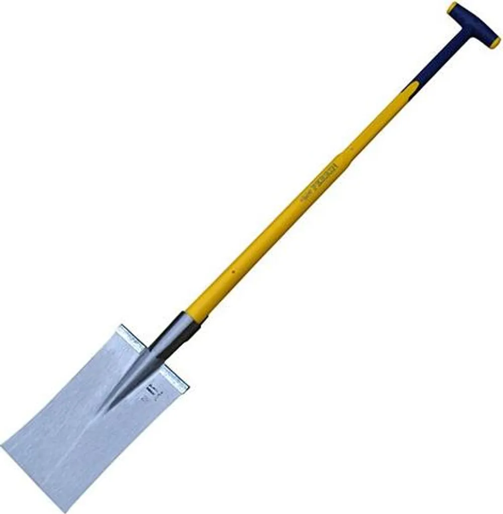 Bêche louchet de jardinier 28 cm manche composite 90 cm forme Nord T