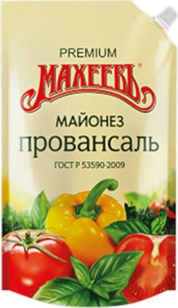 Macheew Maheev Mayonnaise Provansal klassik 380g Махеев Produktbild 