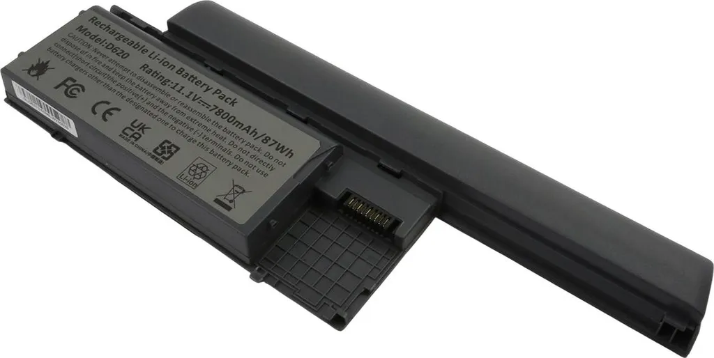 Batterie PC Portable Dell Latitude D630 D620 - Haute Capacité 87Wh Noir