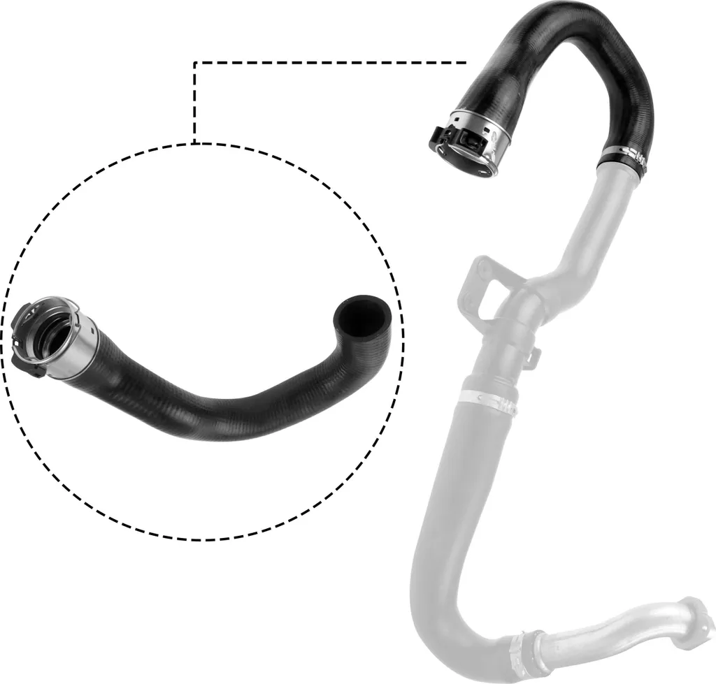 Durite de turbo pour Corsa D (S07) - GATES 09-0678 Air de Charge
