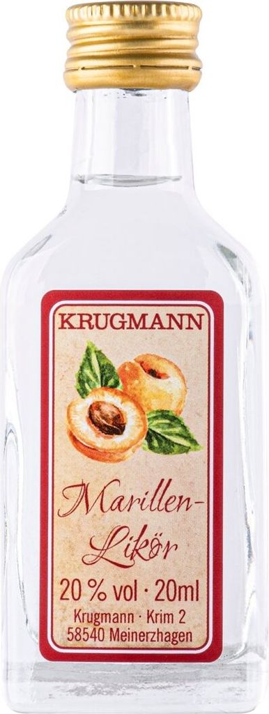 Krugmann Marillen-Likör // 20x20ml 20%