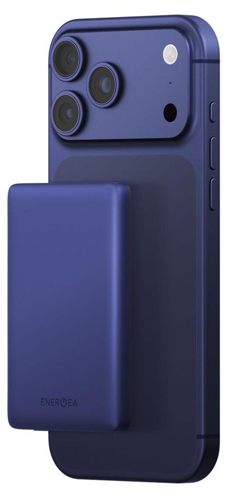 ENERGEA AluPac Mini 5K MagSafe powerbank 5000 mAh, indigovo Obrázok produktu 