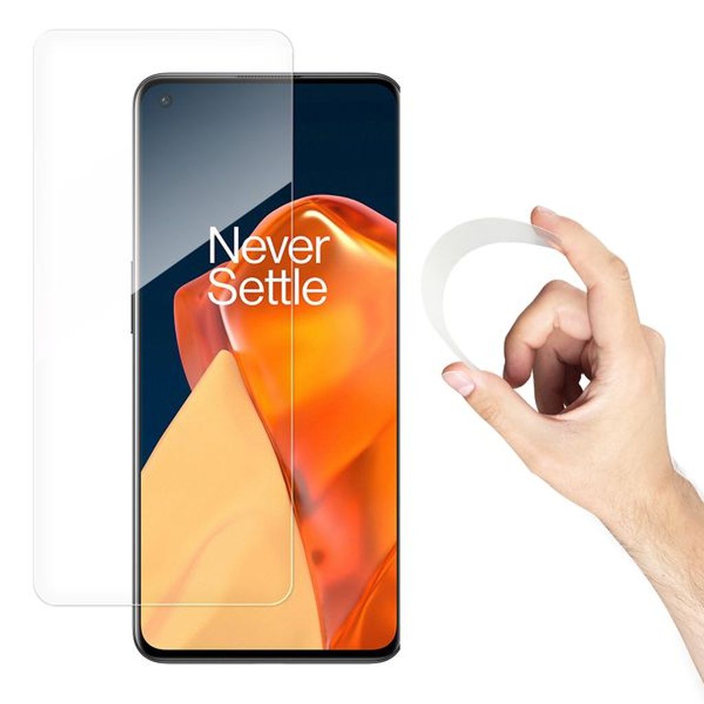 Wozinsky Nano Flexi Hybrid Glasschutz Displayschutz für OnePlus 9, transparent