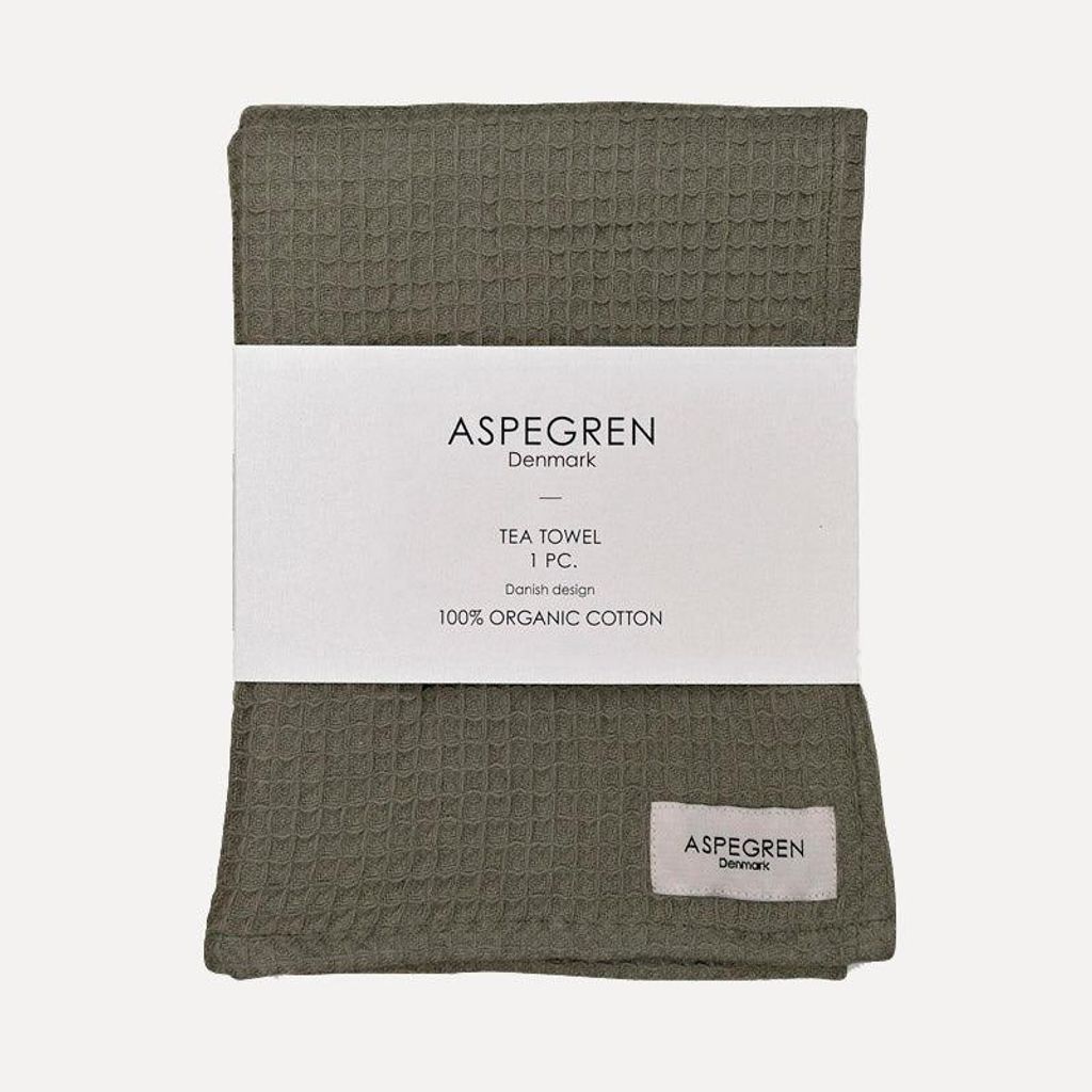 Geschirrtuch North - Olive Produktbild 