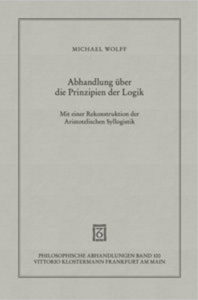 Abhandlung über die Prinzipien der Logik