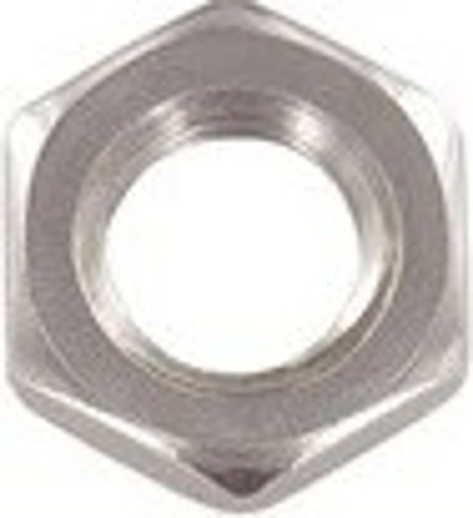 Niedrige Mutter DIN 439B M10 Edelstahl A2 - Packung 200 Stück