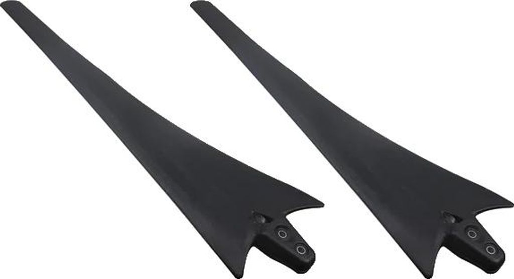 Windturbinen-Nabe, Durchmesser 135mm, 3/5/6 Flügelblätter, 2 schwarze Windklingen