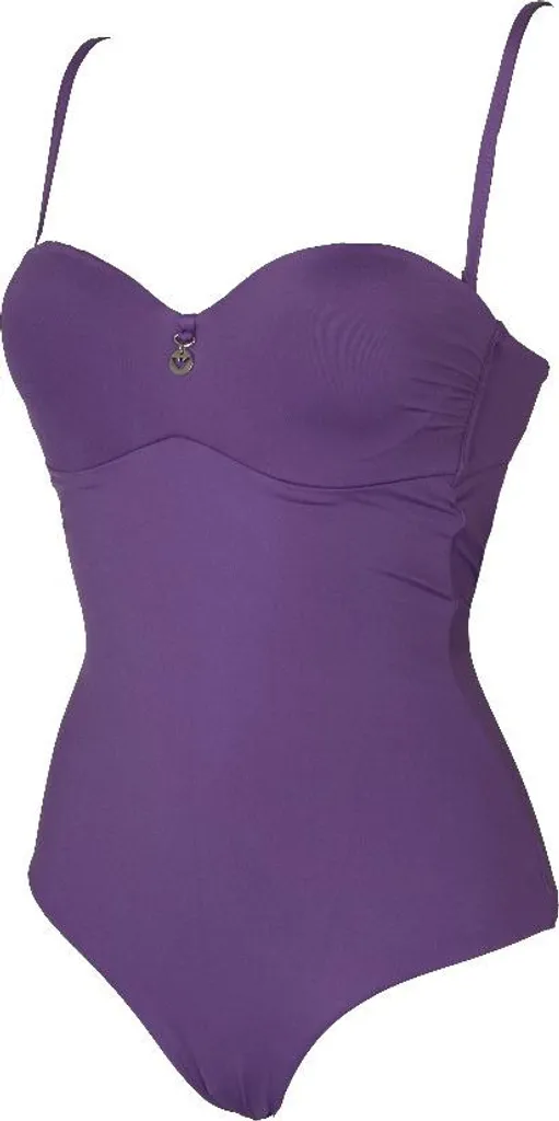 Maillot de bain 1 pièce chic Armani : confort et dentelle amovible S