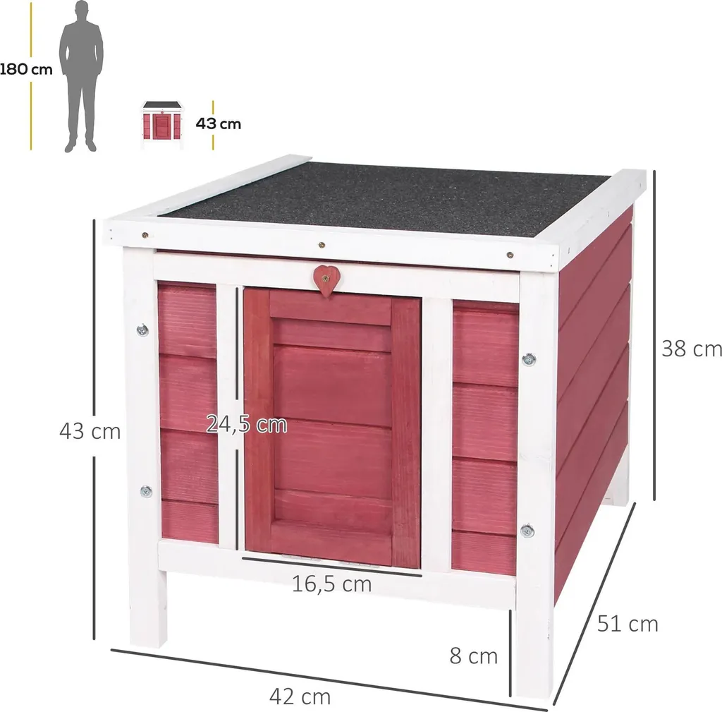 Clapier d'extérieur pour rongeur idéal pour terrasse et jardin - 3